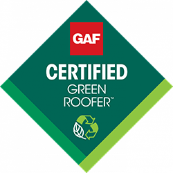 GAF Certified Green Roofer logo